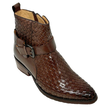 Elevator shoes height increase FST0081 - 3.3 Inches Taller (Coffee Brown) - Size 6 Only