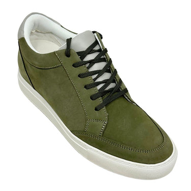 Elevator shoes height increase FST0092 - 2.6 Inches Taller (Olive) - Size 7 Only
