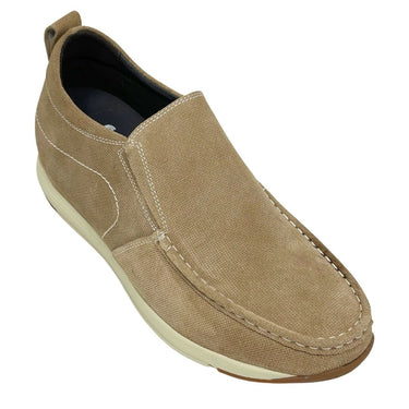 Elevator shoes height increase FST0096 - 2.8 Inches Taller (Brown) - Size 11 Only