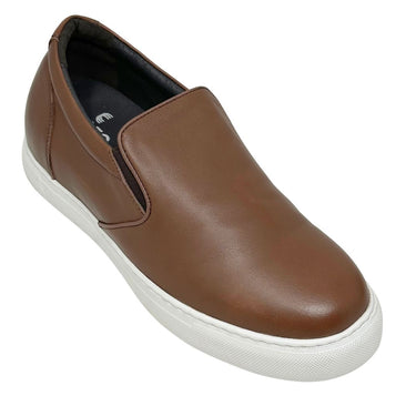 Elevator shoes height increase FST0098 - 2.6 Inches Taller (Coffee Brown) - Size 11 Only