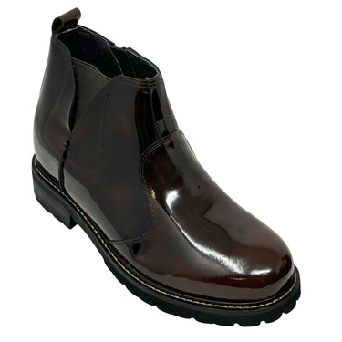 Elevator shoes height increase FST0106 - 3.6 Inches Taller (Coffee Brown) - Size 9 Only