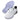 Elevator shoes height increase FSU0071 - 3 Inches Taller (White) - Size 10 Only