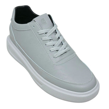 Elevator shoes height increase FSU0078 - 2.8 Inches Taller (Grey) - Size 13 Only