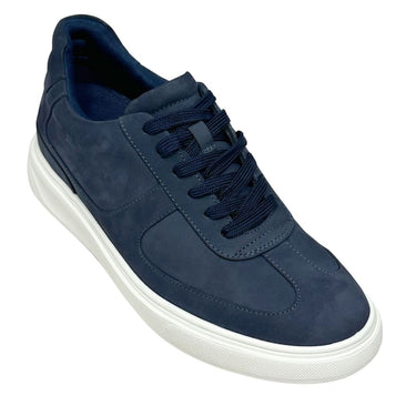 Elevator shoes height increase FSU0084 - 2.6 Inches Taller (Navy) - Size 8 Only