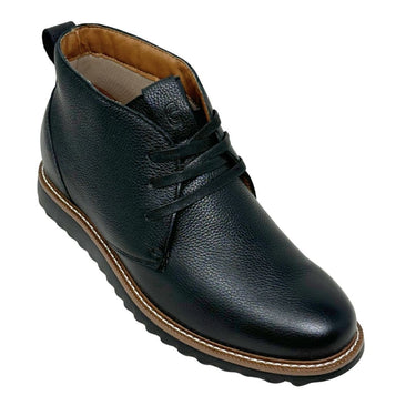 Elevator shoes height increase FSU0086 - 2.6 Inches Taller (Black) - Size 8 Only