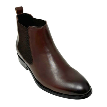 Elevator shoes height increase FSZ0172 - 2.8 Inches Taller (Coffee Brown) - Size 10 Only