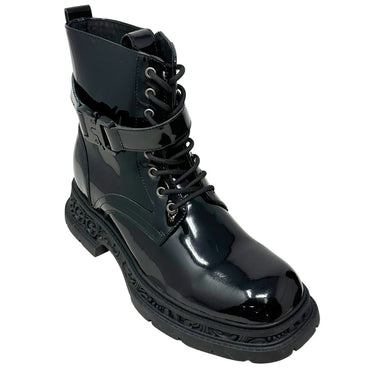 Elevator shoes height increase FSZ0181 - 3.2 Inches Taller (Black) - Size 9 Only