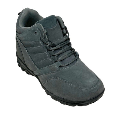 Elevator shoes height increase FSZ0182 - 4 Inches Taller (Grey) - Size 11 Only