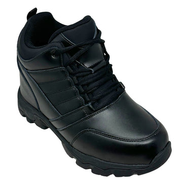 Elevator shoes height increase FSZ0189 - 4.5 Inches Taller (Black) - Size 9 Only