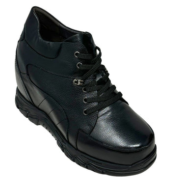 Elevator shoes height increase FSZ0200 - 5.2 Inches Taller (Black) - Size 9.5 Only