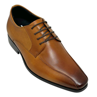 Elevator shoes height increase FSZ0202 - 2.2 Inches Taller (Brown) - Size 6 Only