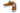 Elevator shoes height increase CALTO - J1583 - 2.6 Inches Taller (Brown) - Lightweight Casual Walkers