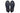 Elevator shoes height increase CALTO - J24812 - 3 Inches Taller (Ultramarine Blue) - Lightweight Pebble Nappa Chelsea Zipper Boots
