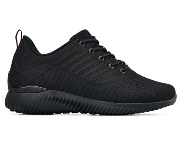 Elevator shoes height increase CALTO - Q211 - 2.6 Inches Taller (Black/Red) - Ultra Lightweight