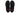Elevator shoes height increase CALTO - Q215 - 2.4 Inches Taller (Black/Red) - Ultra Lightweight