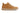 Elevator shoes height increase CALTO - Q274 - 2 Inches Taller (Camel Brown & Gum Sole) - Elevated Leatherette Micro-Perforated Sneakers