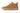 Elevator shoes height increase CALTO - Q274 - 2 Inches Taller (Camel Brown & Gum Sole) - Elevated Leatherette Micro-Perforated Sneakers