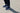 Elevator shoes height increase CALTO - QA063 - 2.4 Inches Taller (Navy/White Sole) - Lightweight Knitted Sneakers