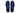 Elevator shoes height increase CALTO - QA063 - 2.4 Inches Taller (Navy/White Sole) - Lightweight Knitted Sneakers