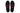 Elevator shoes height increase CALTO - QA064 - 2.4 Inches Taller (Black/Red/White Sole) - Lightweight Knitted Sneakers
