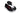 Elevator shoes height increase CALTO - QA064 - 2.4 Inches Taller (Black/Red/White Sole) - Lightweight Knitted Sneakers