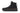 Elevator shoes height increase CALTO - S3422 - 2.4 Inches Taller (Black/Coffee Brown) - Cap Toe High Top Zip-Up Sneaker Boots