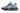 Elevator shoes height increase CALTO - S3862 - 2.6 Inches Taller (Grey/Blue) - Chunky Sole Sporty Sneakers