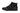 Elevator shoes height increase CALTO - S4130 - 2.6 Inches Taller (Onyx/Black Sole) - Corduroy Ankle Top Sneak-boot