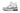 Elevator shoes height increase CALTO - S4751 - 3 Inches Taller (White/Grey) - High Top Sneakers