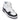 Elevator shoes height increase CALTO - S4752 - 3 Inches Taller (White/Black) - High Top Sneakers