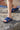 Elevator shoes height increase CALTO - X1659 - 2 Inches Taller (Black/Knitted Navy)
