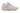 Elevator shoes height increase CALTO - X2694 - 2.8 Inches Taller (Light Grey/Orange) - Lightweight Sporty Sneakers