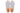 Elevator shoes height increase CALTO - X2694 - 2.8 Inches Taller (Light Grey/Orange) - Lightweight Sporty Sneakers