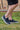 Elevator shoes height increase CALTO - X2781 - 2.8 Inches Taller (Navy/Grey Sole) - Lightweight Sneaker Loafers