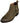 Elevator shoes height increase TOTO - K92082 - 3 Inches Taller (Nubuck Army Green) - Chelsea Ankle Boots