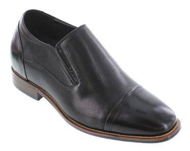 Elevator shoes height increase CALTO - Y10657 - 3 Inches Taller (Black)