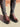 Elevator shoes height increase CALTO 3.2-Inch Taller Dark Brown Leather Boots Y41081