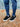 Elevator shoes height increase CALTO G63890 3-Inch Taller Lightweight Slip-On Black Sneakers