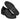 Elevator shoes height increase CALTO S9118 - 3" Taller Black Leather Elevator Work Shoes