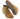 Elevator shoes height increase CALTO Brown Nubuck Leather Dress Boots - Three Inches - T65561