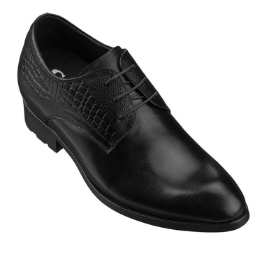 Elevator shoes height increase CALTO - A329011 - 3 Inches Taller (Black)