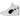Elevator shoes height increase CALTO - H71903 - 3.8 Inches Taller (White/Black)