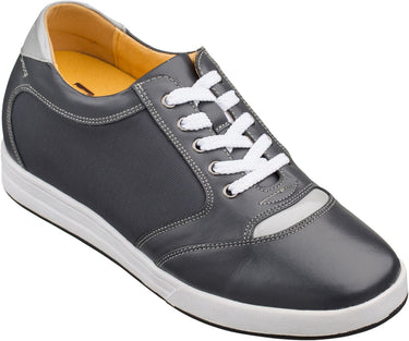 Elevator shoes height increase TOTO - A5327 - 3.2 Inches Taller (Grey)