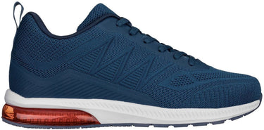 Elevator shoes height increase CALTO - Q230 - 2.4 Inches Taller (Navy/Red) - Super Lightweight