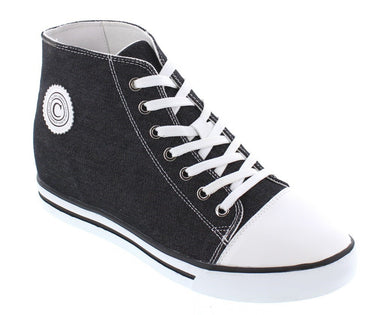 Elevator shoes height increase CALDEN - K8828102 - 3 Inches Taller (Black)