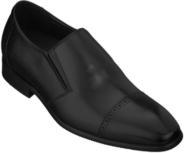 Elevator shoes height increase CALTO - Y6115 - 2.4 Inches Taller (Black)