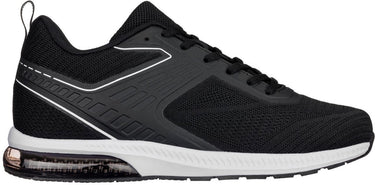 Elevator shoes height increase CALTO - Q231 - 2.4 Inches Taller (Black/White) - Super Lightweight