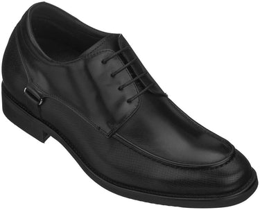 Elevator shoes height increase CALTO - S2003 - 3.0 Inches Taller (Black) - Size 11.5 Only