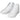Elevator shoes height increase CALTO - H71904 - 3.8 Inches Taller (White)