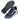 Elevator shoes height increase FSU0081 - 2.4 Inches Taller (Navy/Black) - Size 9 Only
